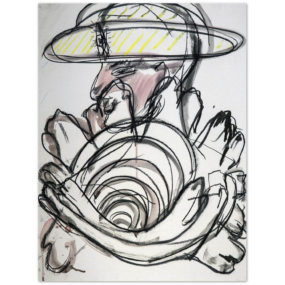 Untitled (Mr. Head with Sahasrara)