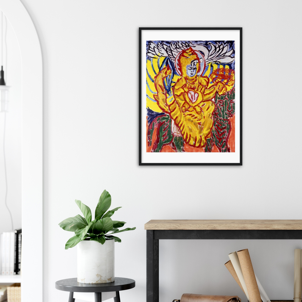 Untitled (Durga and Swan)